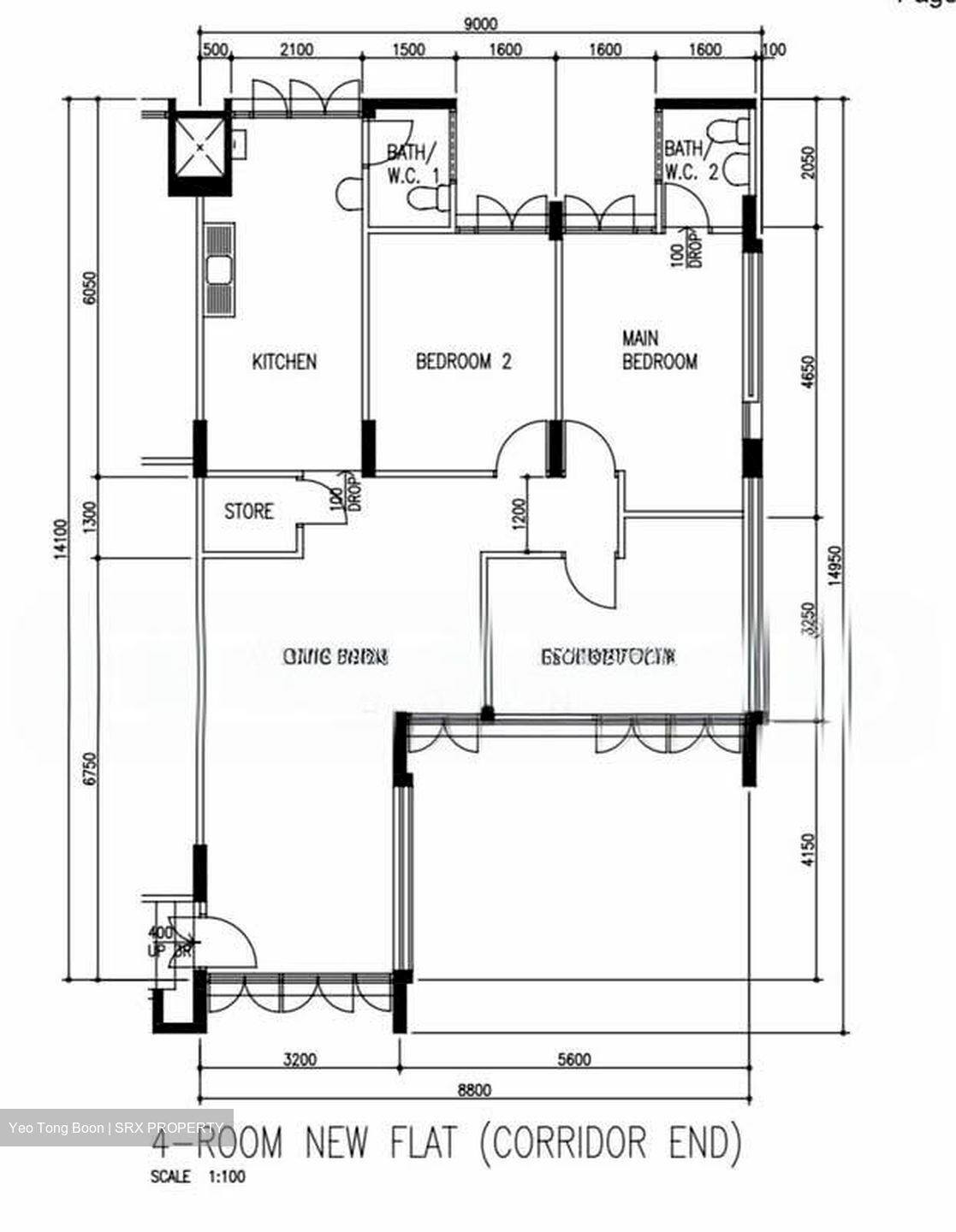 Blk 244 Gombak View (Bukit Batok), HDB 4 Rooms #603163601